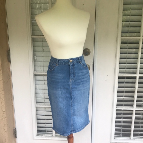 d. jeans Dresses & Skirts - FLASH SALE Denim Pencil Skirt